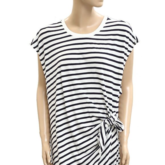 By Anthropologie Daily Practice Tiebreaker Muscle-Sleeve Midi Dress 3X PS 281324 - Picture 9 of 12